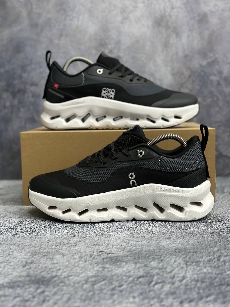 кроссовки,loewe кроссовки,кроссовки on loewe x cloudtilt 2 черный,мужские и женские кроссовки,кроссовки для бега