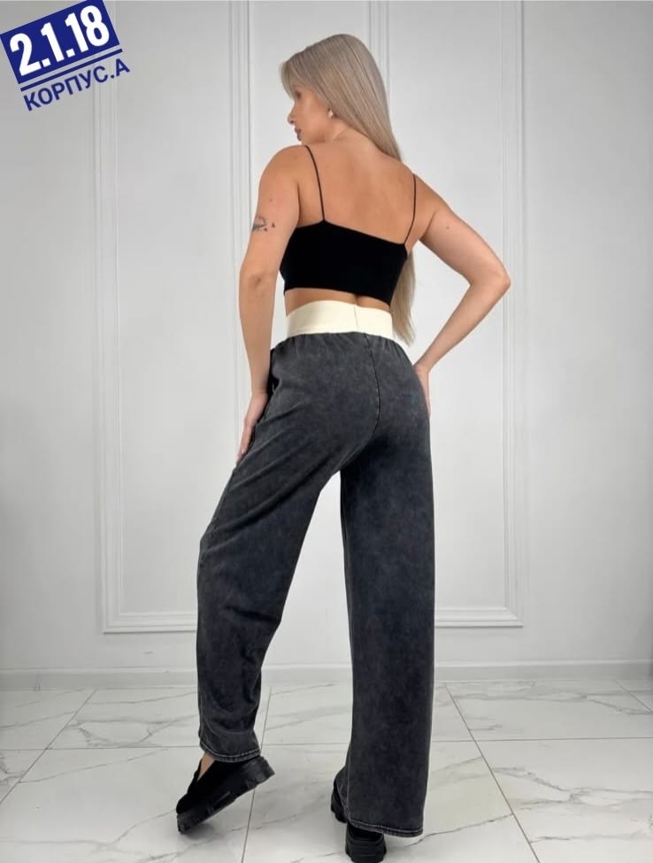 брюки широкие на резинке,брюки женские,джинсы штаны,женские брюки палаццо,брюки широкие