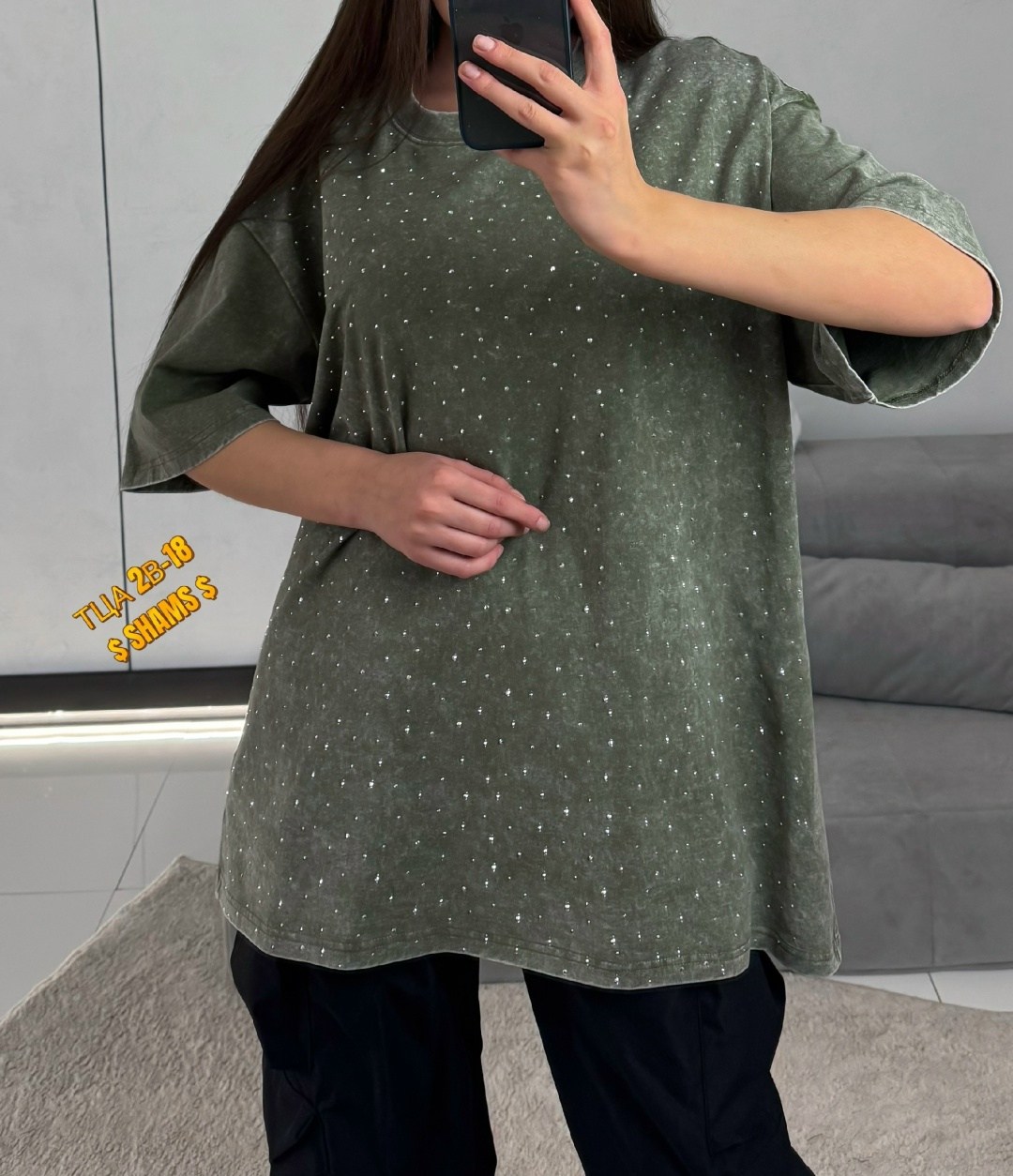 футболка оверсайз со стразам,женская футболка со стразами,футболка женская,футболка варенка со стразами оверсайз glamgrace,женская футболка оверсайз со стразами
