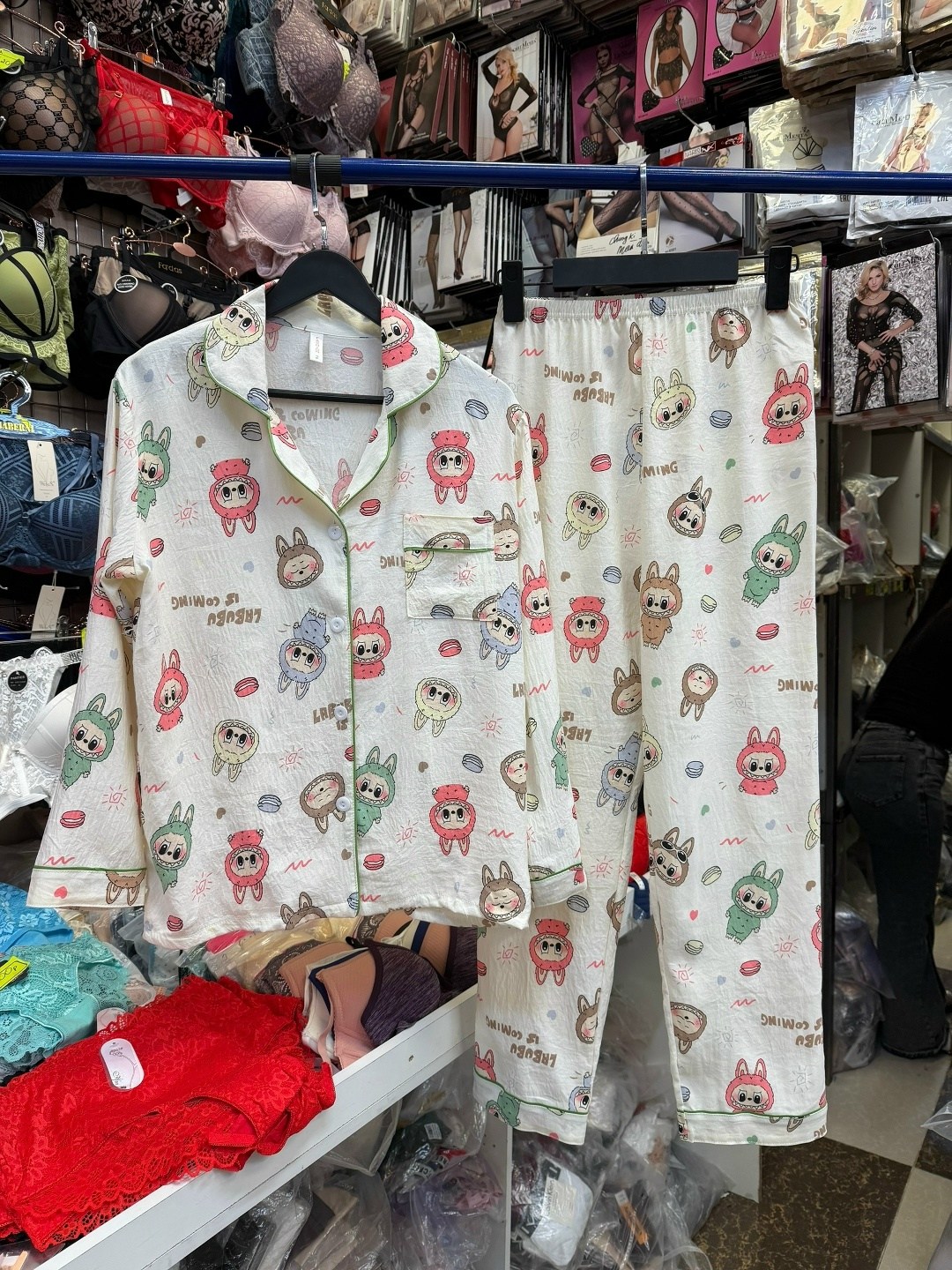 женская пижама,новогодняя пижама hello kitty комплект для няшек,пижама для женщин,комплект пижама,милые пижамы