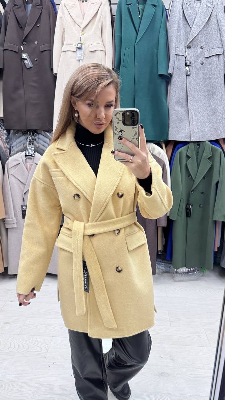 женское серое пальто,стильное пальто,пальто длинное демисезонное оверсайз amore wear 316601955,пальто женское,полупальто