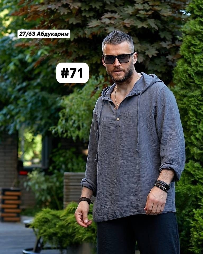 рубашка мужская с капюшоном,рубашка с капюшоном,муслиновая рубашка летняя с капюшоном,туника с капюшоном,мужская рубашка