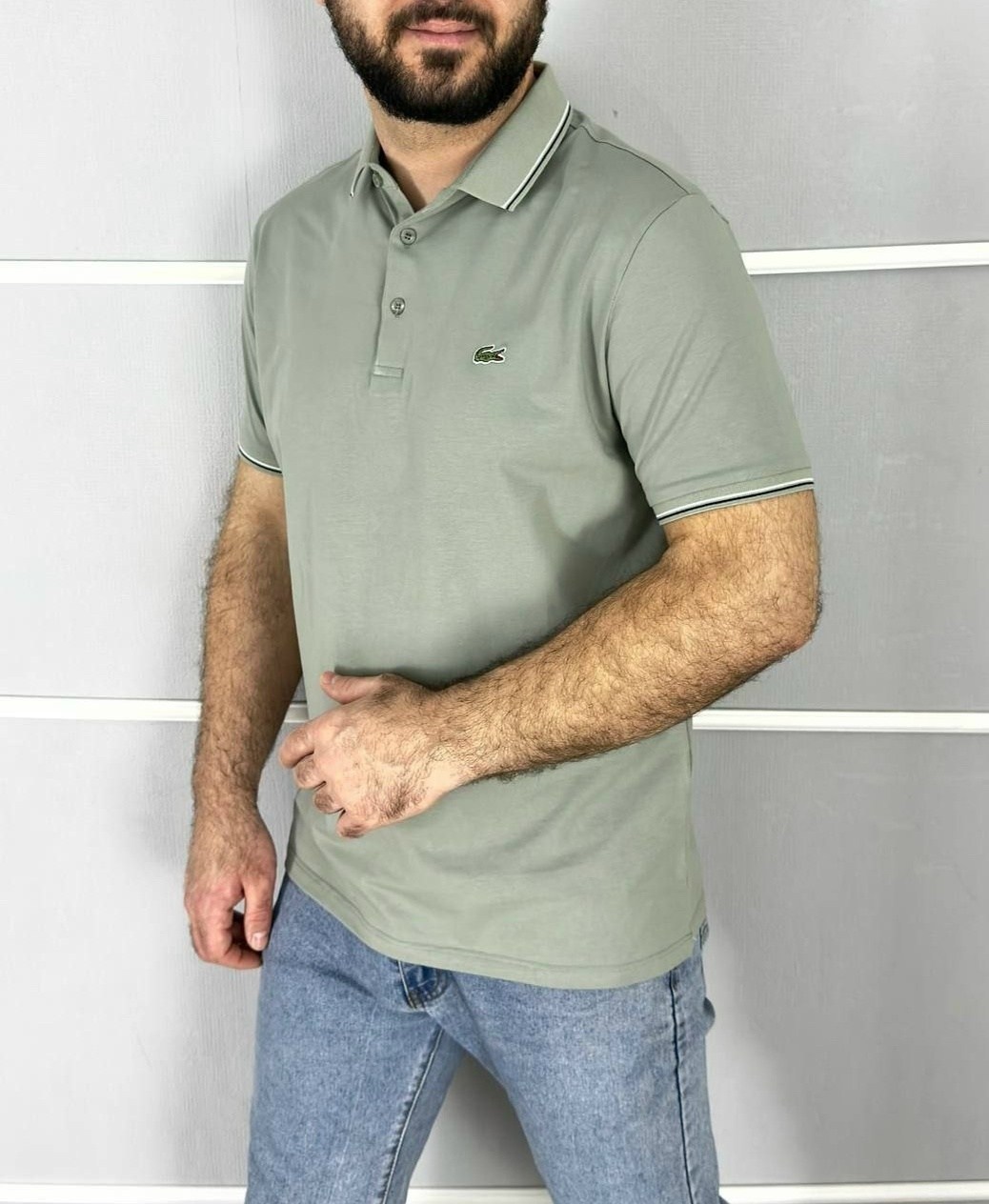 футболка-поло,футболка поло мужская,мужская футболка,футболка мужская lacoste ca-16998 зеленая
