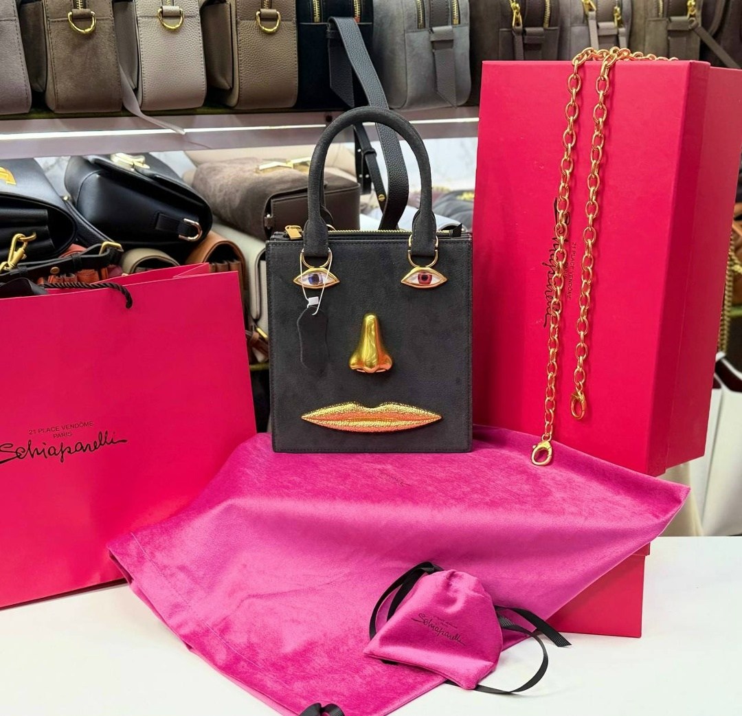 сумка schiaparelli,сумка-тоут schiaparelli,брендовая женская сумка,женская сумка schiaparelli,сумка