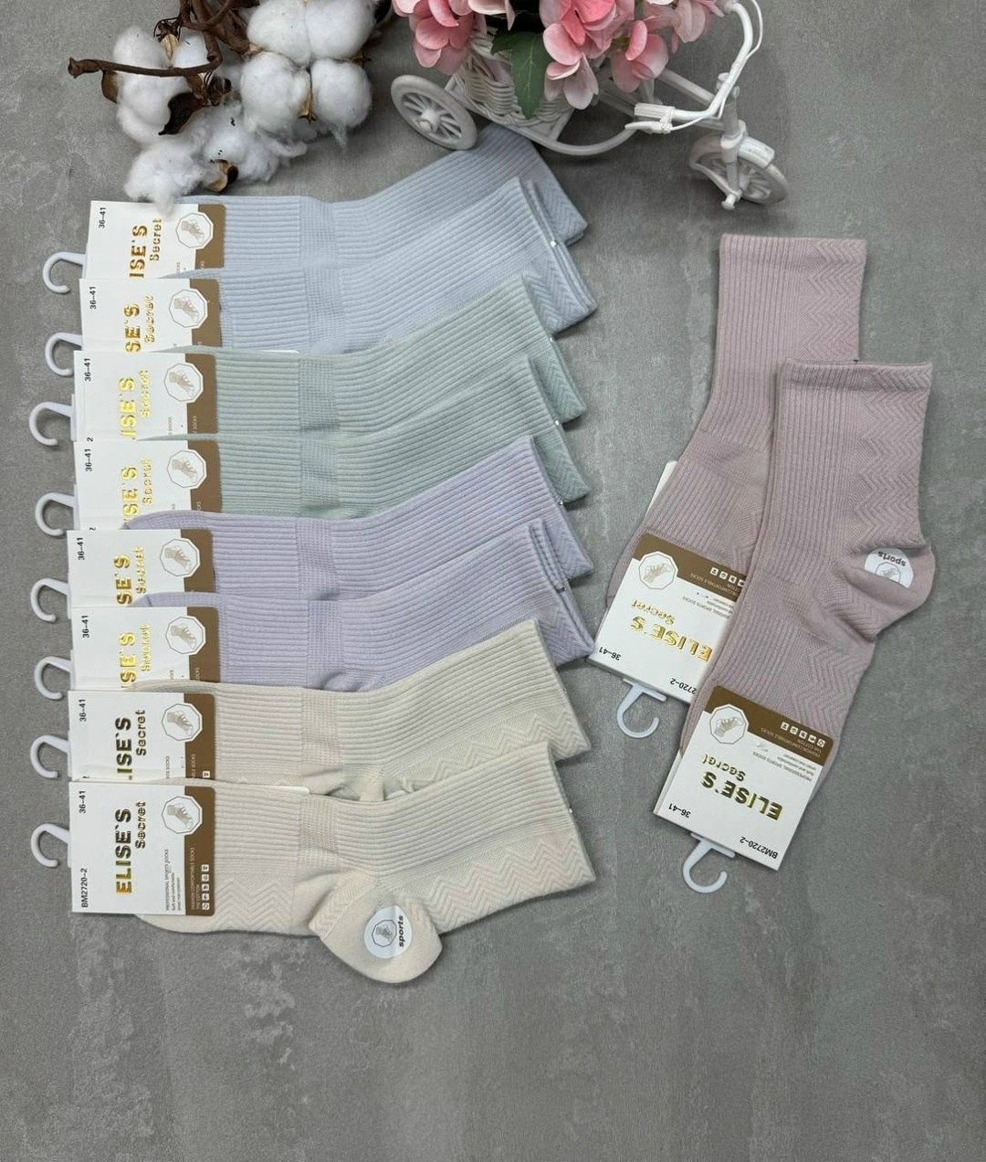 носки короткие хлопковые trendyfeet 221159795,комплект носки женские,носки женские,носки женские хлопковые,женские носки 10 пар