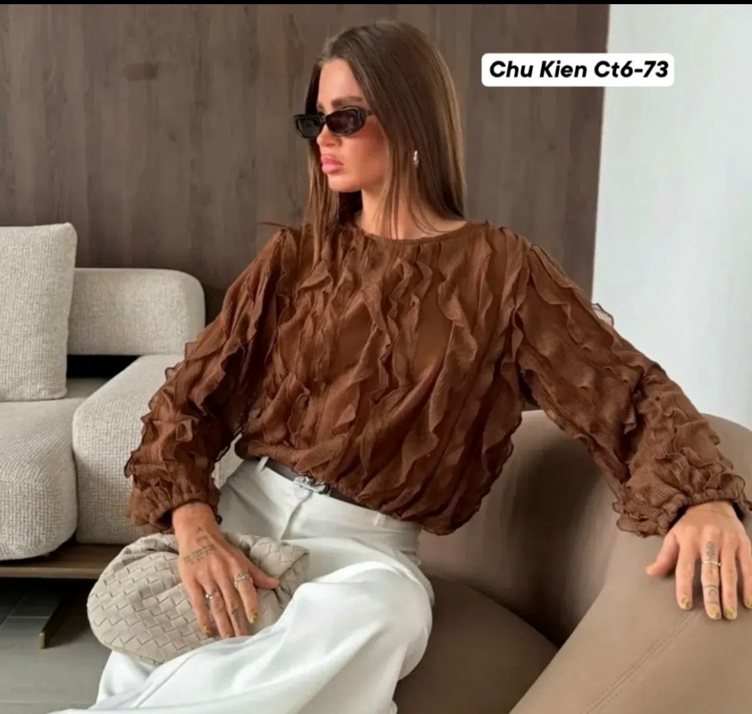 блузка стильная,шифоновые блузки,блузка с оборками,модная блузка,блузка женская