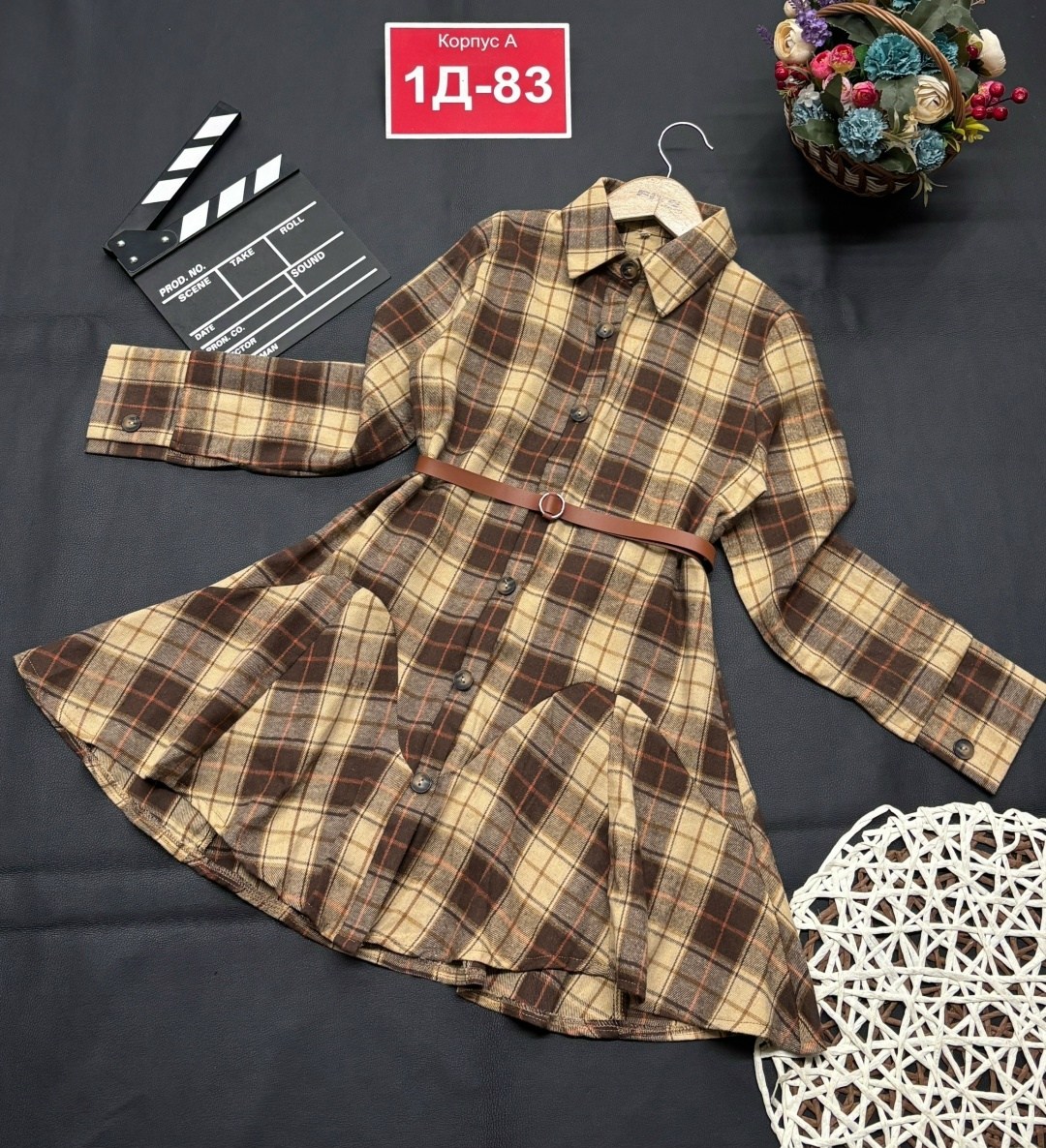 платье в клетку для девочки,платье рубашка для девочки,платье рубашка в клетку,платье в клетку,детское платье в клетку с длинным рукавом