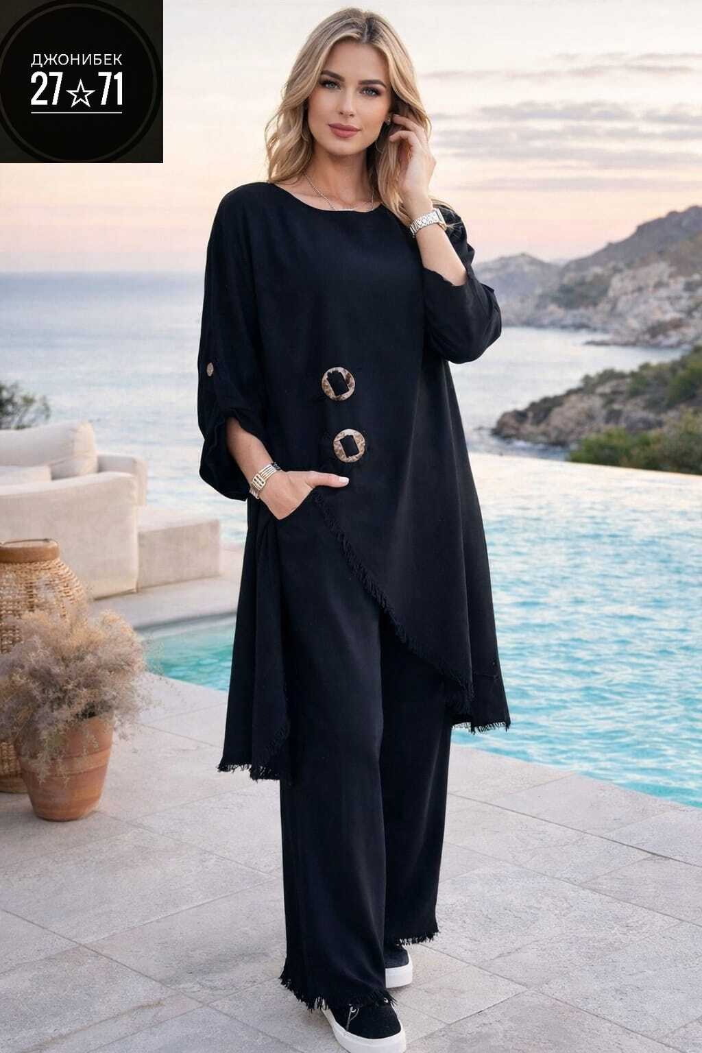 костюм из шифона брючный вечерний,брючный шифоновый костюм,костюм женский,костюм туника,костюм с брюками