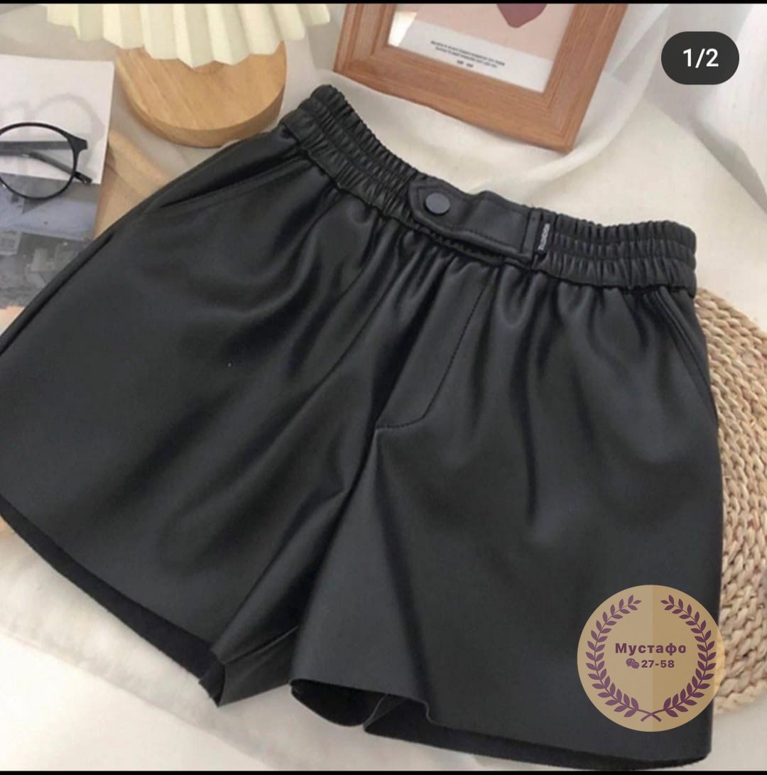 шорты чёрные женские кожаные,шорты из 100% экокожи,шорты детские экокожа,шорты,шорты женские кожаные
