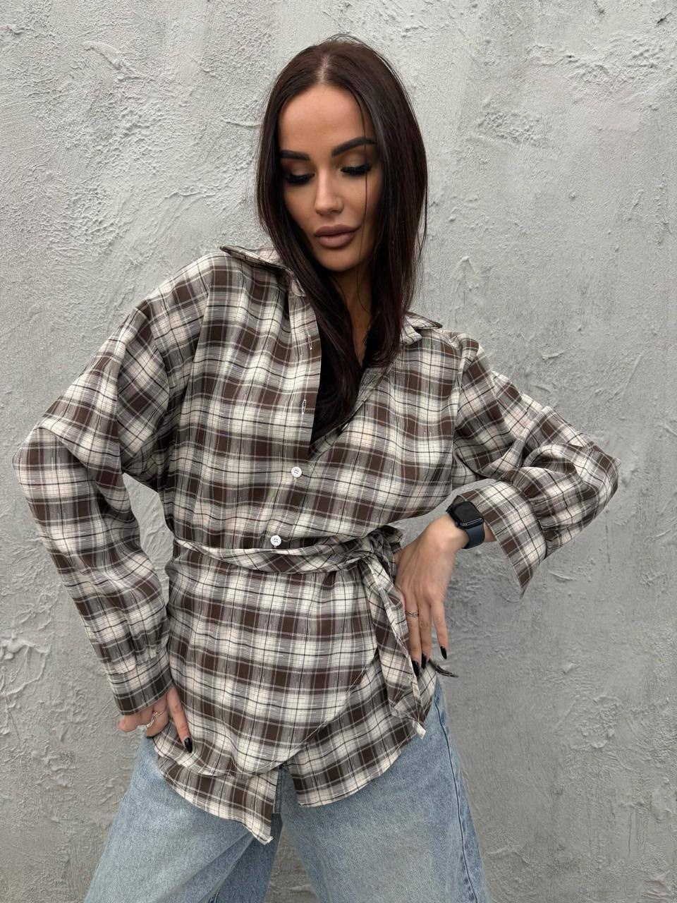 рубашка в клетку женская,рубашка женская в клетку оверсайз,рубашка женская,рубашка оверсайз в клетку,рубашка женская в клетку с отложным воротником