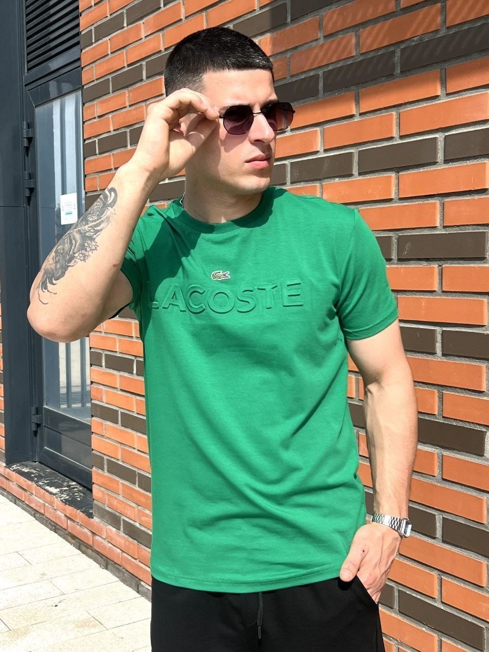 lacoste зеленый,лакосте футболка зеленая,крокодайл футболка лакост,футболка лакоста зеленая,хлопковая футболка lacoste зеленый