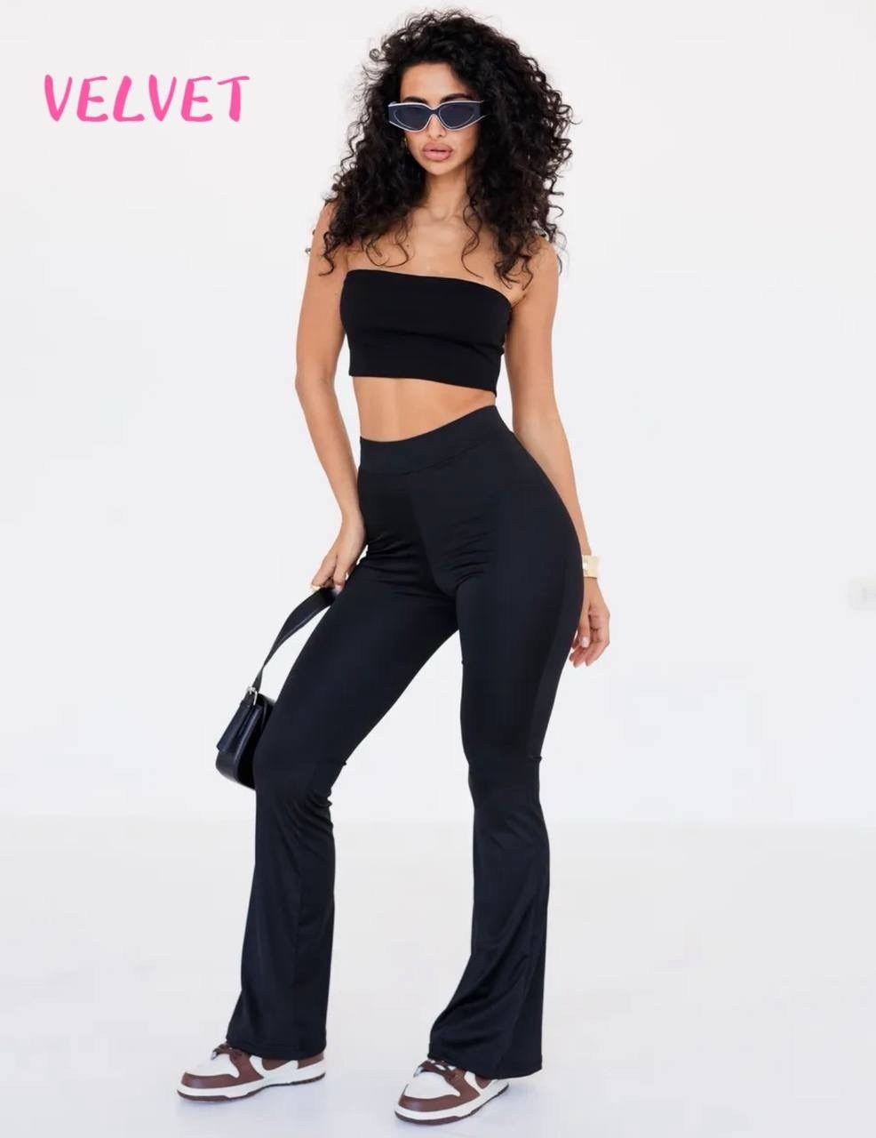 леггинсы из креповой ткани с расклешенными штанинами,брюки женские клеш,повседневные леггинсы клеш,повседневные брюки клеш,брюки женские