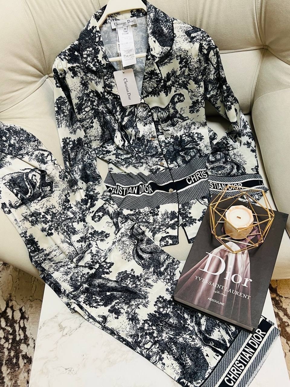 костюм в пижамном стиле,женская пижама,пижама со штанами и рубашкой шелковая домашний комплект,пижама шелковая домашняя одежда