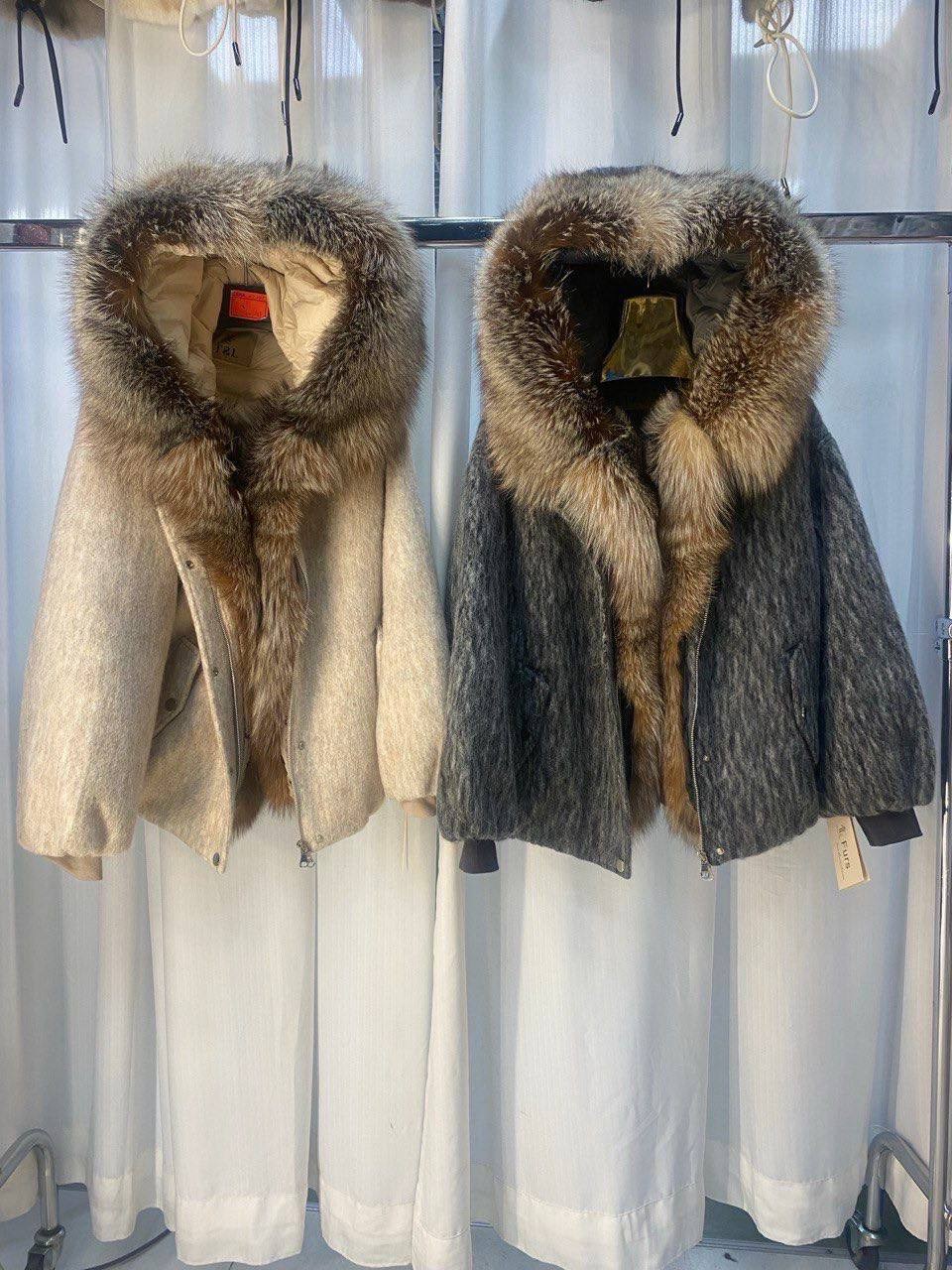 пуховики с мехом,бомбер с мехом,пуховик женский,куртка с натуральным мехом,женская зимняя куртка