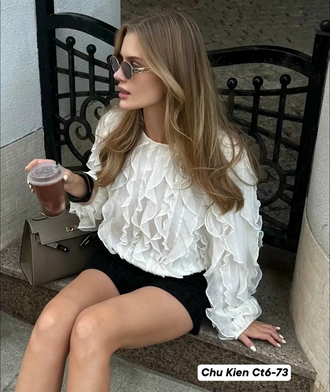 блузка стильная,шифоновые блузки,блузка с оборками,модная блузка,блузка женская