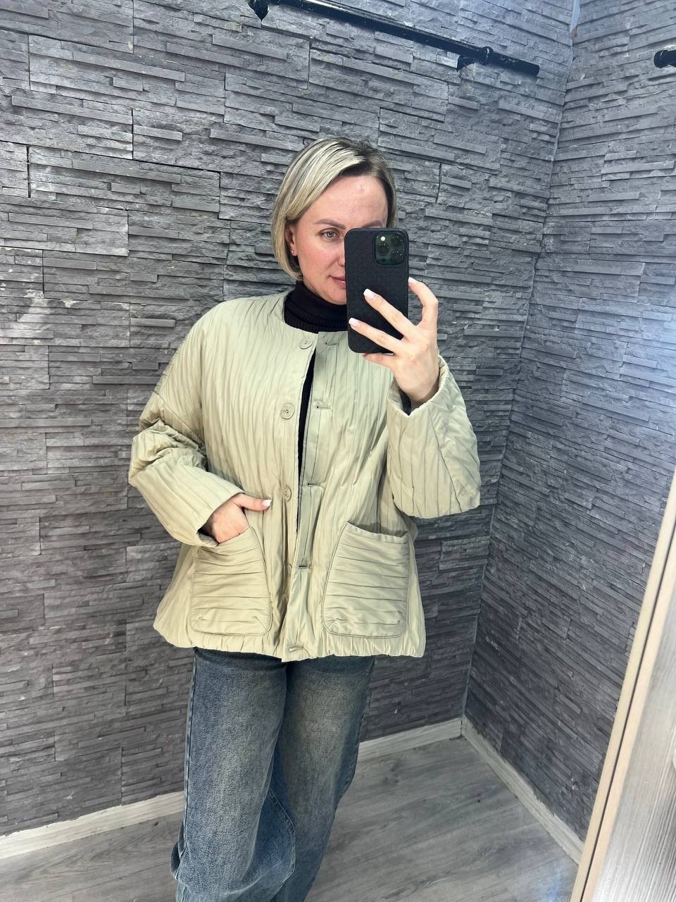 куртка бомбер женский стеганый em&sima,куртка женская,стильная куртка,куртка стеганая,куртка оверсайз