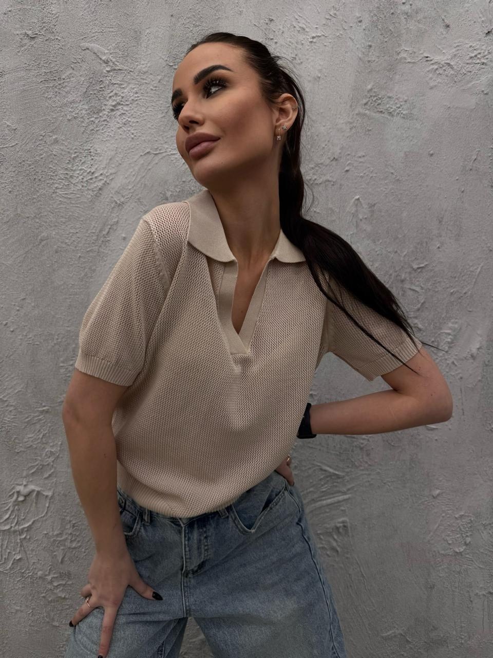 женская кофта,кофта поло,кофточка на замке,футболка поло женская,джемпер