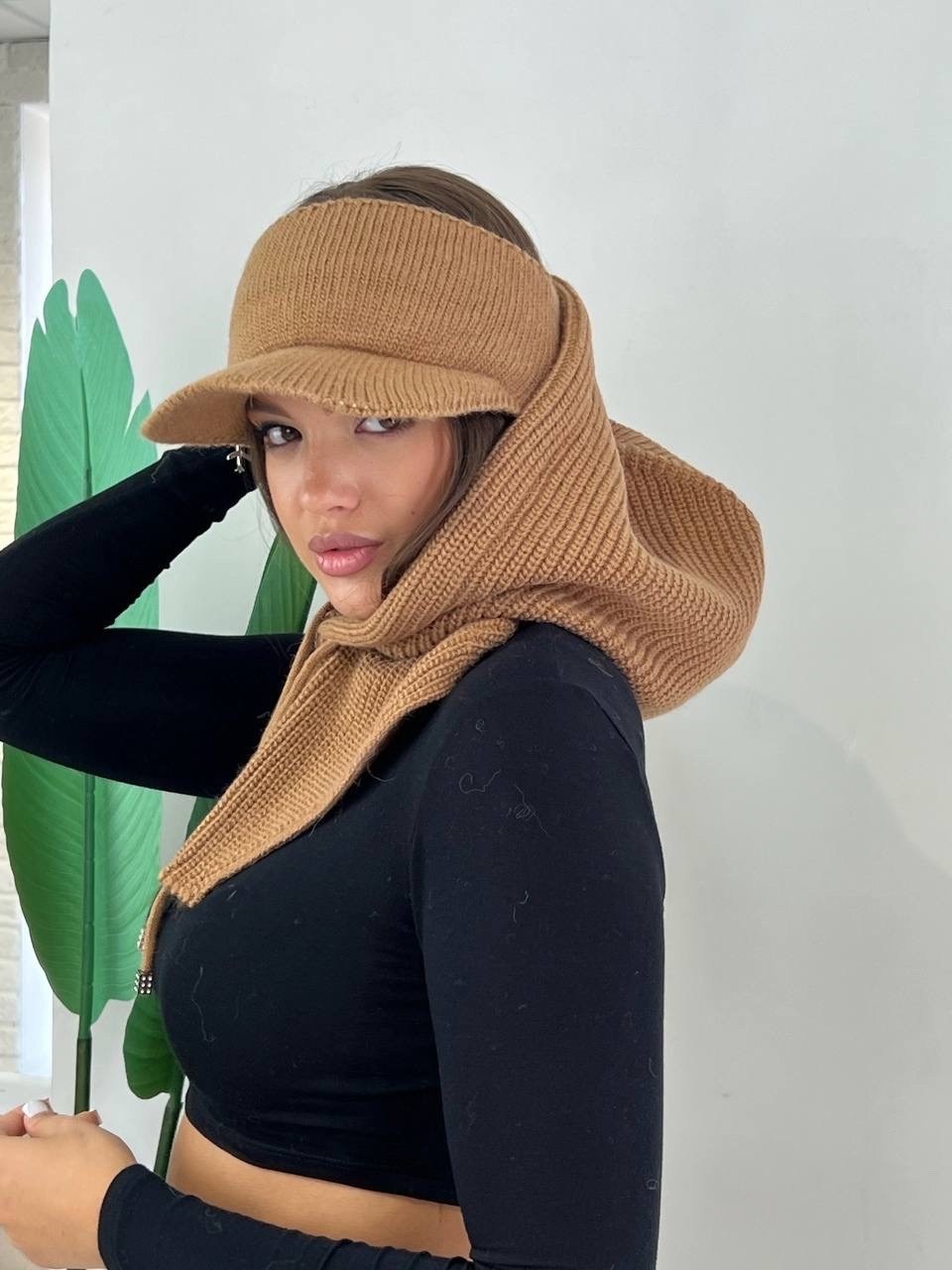 капор из ангоры,капор женский,капор капюшон женский,капор шапка,капор капюшон