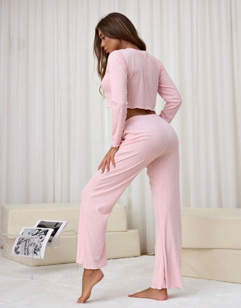 пижама женская 1215 розовая s,пижама dezka для женщин,пижамные костюмы,женская пижама,пижама