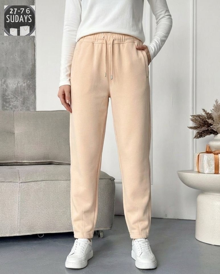 брюки женские спортивные kanka к1014 спортивные штаны женские джоггеры однотонные с начесом,брюки джоггеры,бежевые спортивные штаны женские,брюки спортивные к1014 штаны джоггеры однотонные с начесом,б