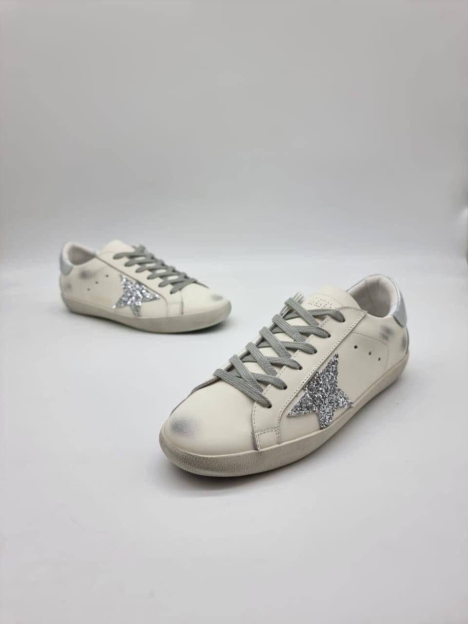 женские кожаные кроссовки golden goose super-star premium - white / silver,кеды golden goose женские,кроссовки golden goose,кеды golden goose,женские кроссовки golden goose 2026-2026 белые с блестящей