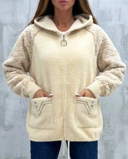 кардиган пушистый с альпакой кофта теплая на замке,кардиган альпака,кардиган женский из альпаки с капюшоном,кардиган,кардиган женский с капюшоном