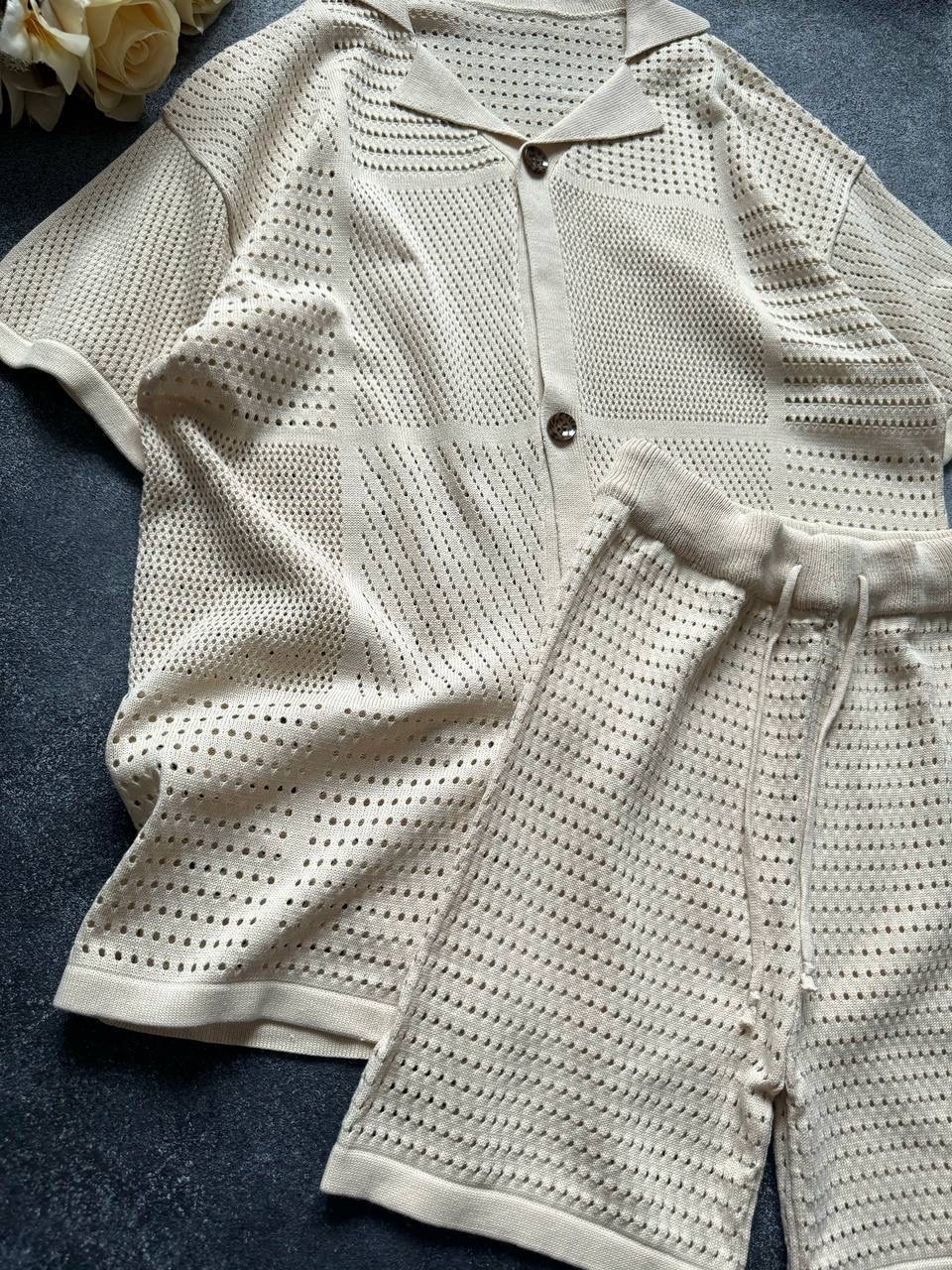 вязаные костюмы женские,трикотажный костюм с шортами,женский вязаный комплект,вязаные костюмы,комплект с шортами