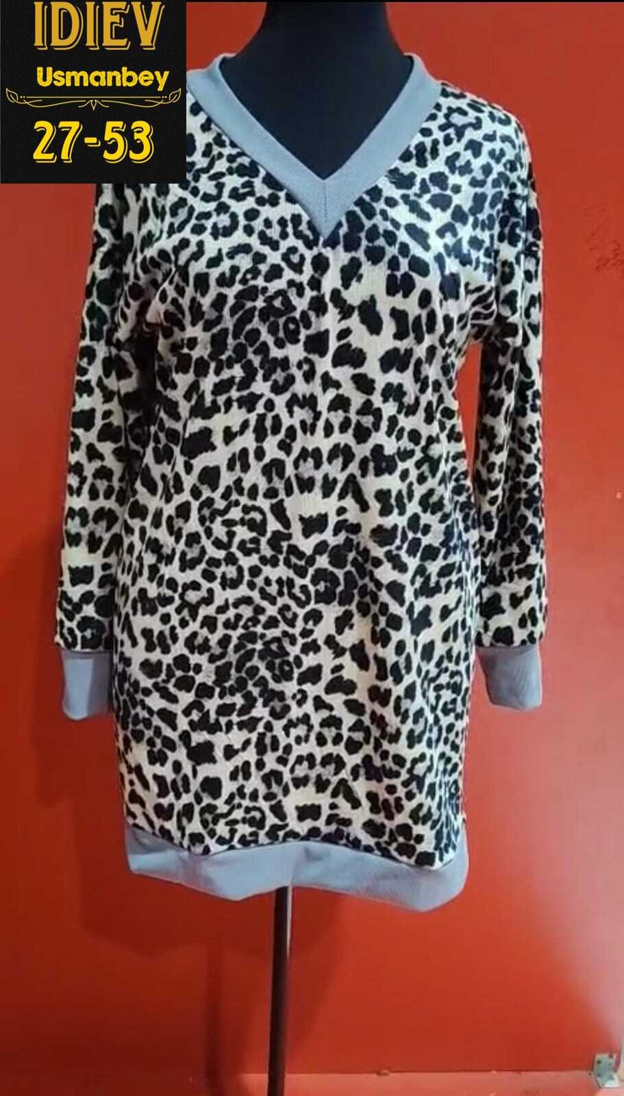 платье туника женская,платье туника,туника женская,платье женская,платье женское леопардовое