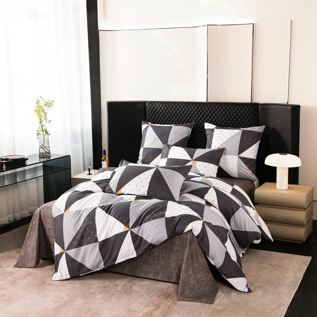 alanna комплект постельного белья,комплект постельного белья,alanna поплин,постельное белье синее со звездами,комплект постельного белья 1 5 спальный