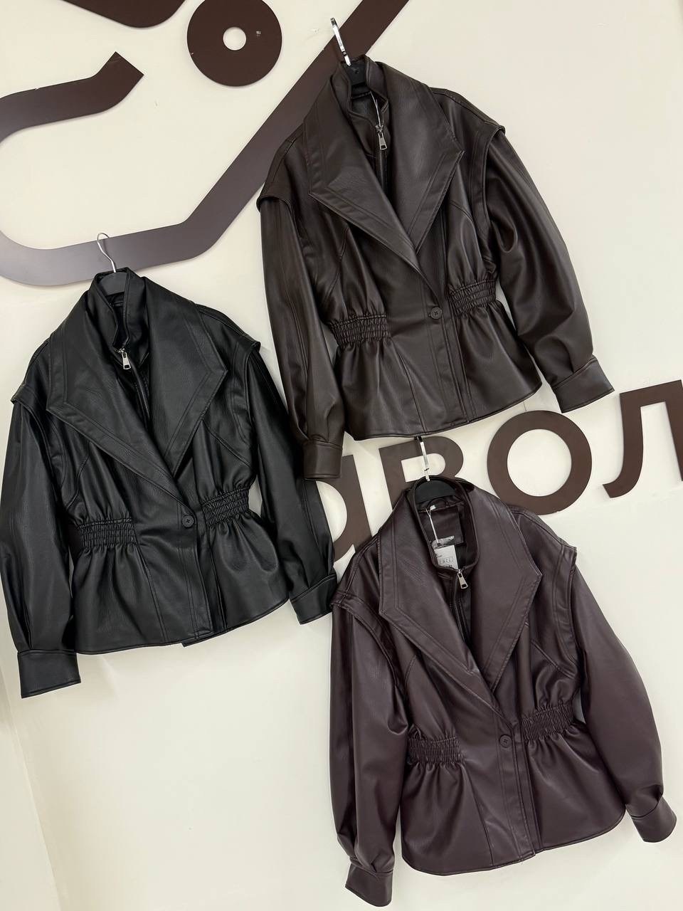 кожаная куртка,косуха куртка кожаная с поясом chauzi,женская кожаная куртка,косуха куртка кожаная оверсайз демисезонная удлиненная mayberry,куртка из экокожи