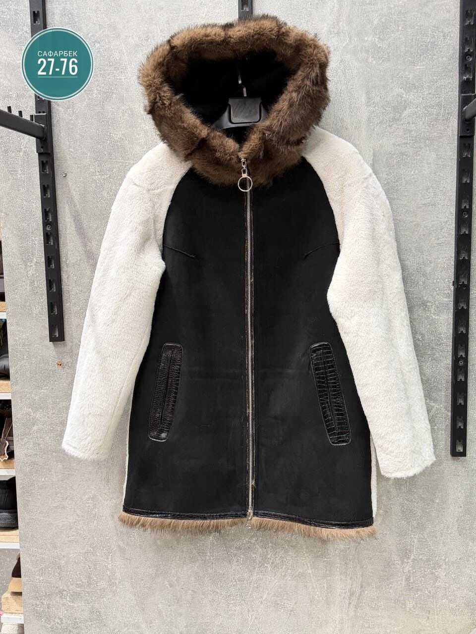 женская дубленка молочного цвета cr-016.025,дубленка женская из овчины силка р. 50-52,дубленка женская,дубленка женская с капюшоном,дубленка женская натуральная