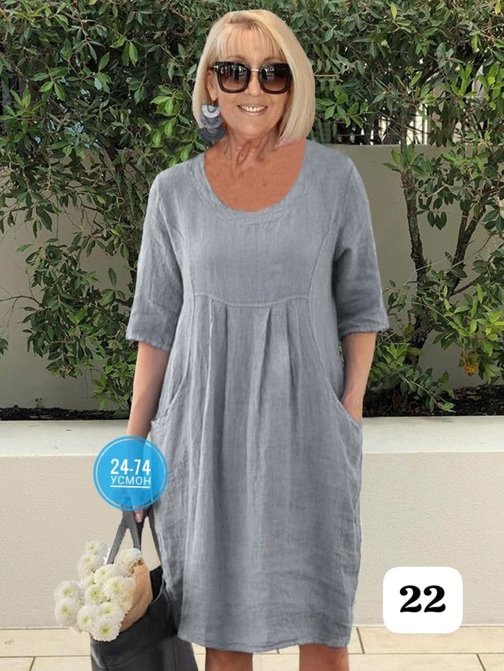 туника льняная,летнее женское платье,платье из хлопка и льна,платье женщин,свободное платье