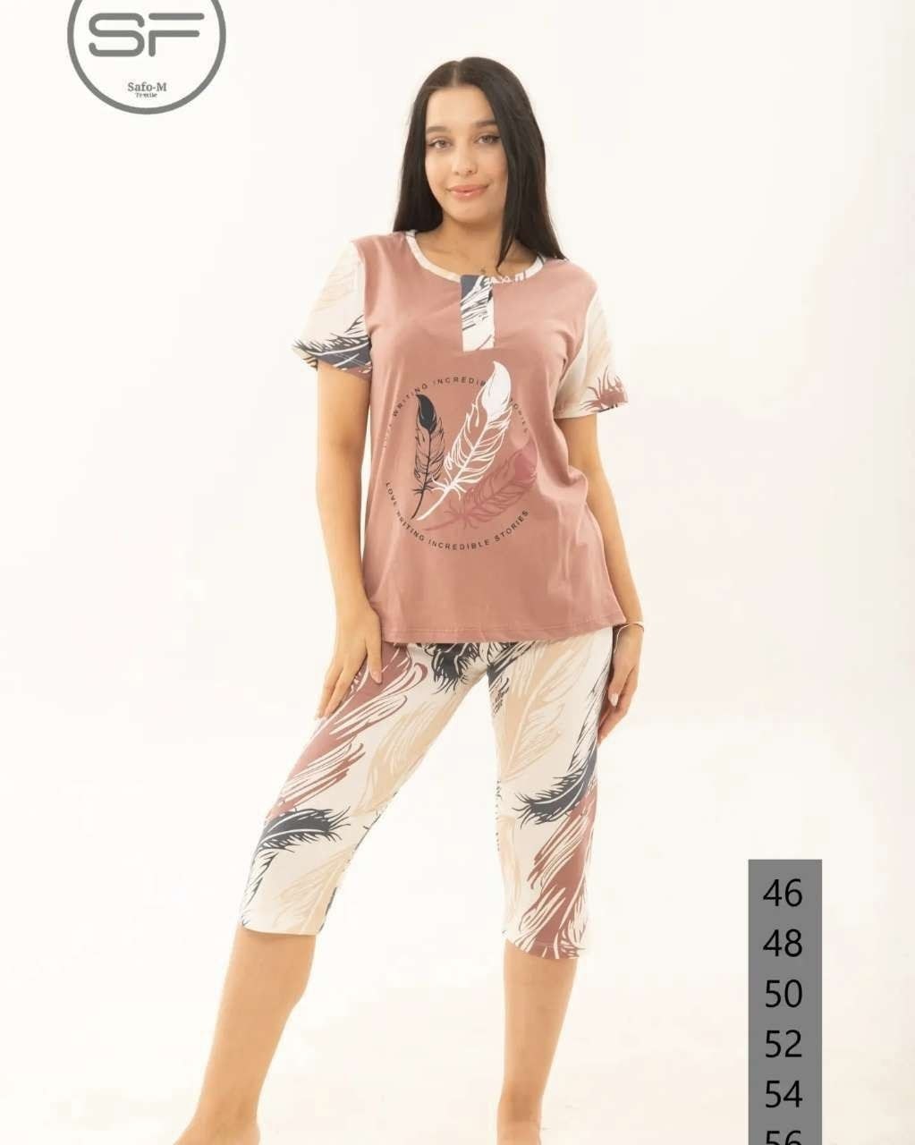 пижама с бриджами,пижама женские,пижама женская с бриджами,пижама с бриджами для дома,пижама домашняя