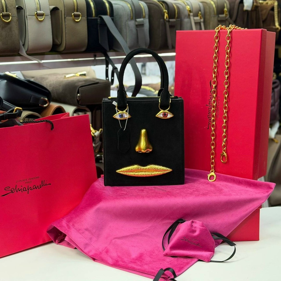 сумка schiaparelli,сумка-тоут schiaparelli,брендовая женская сумка,женская сумка schiaparelli,сумка