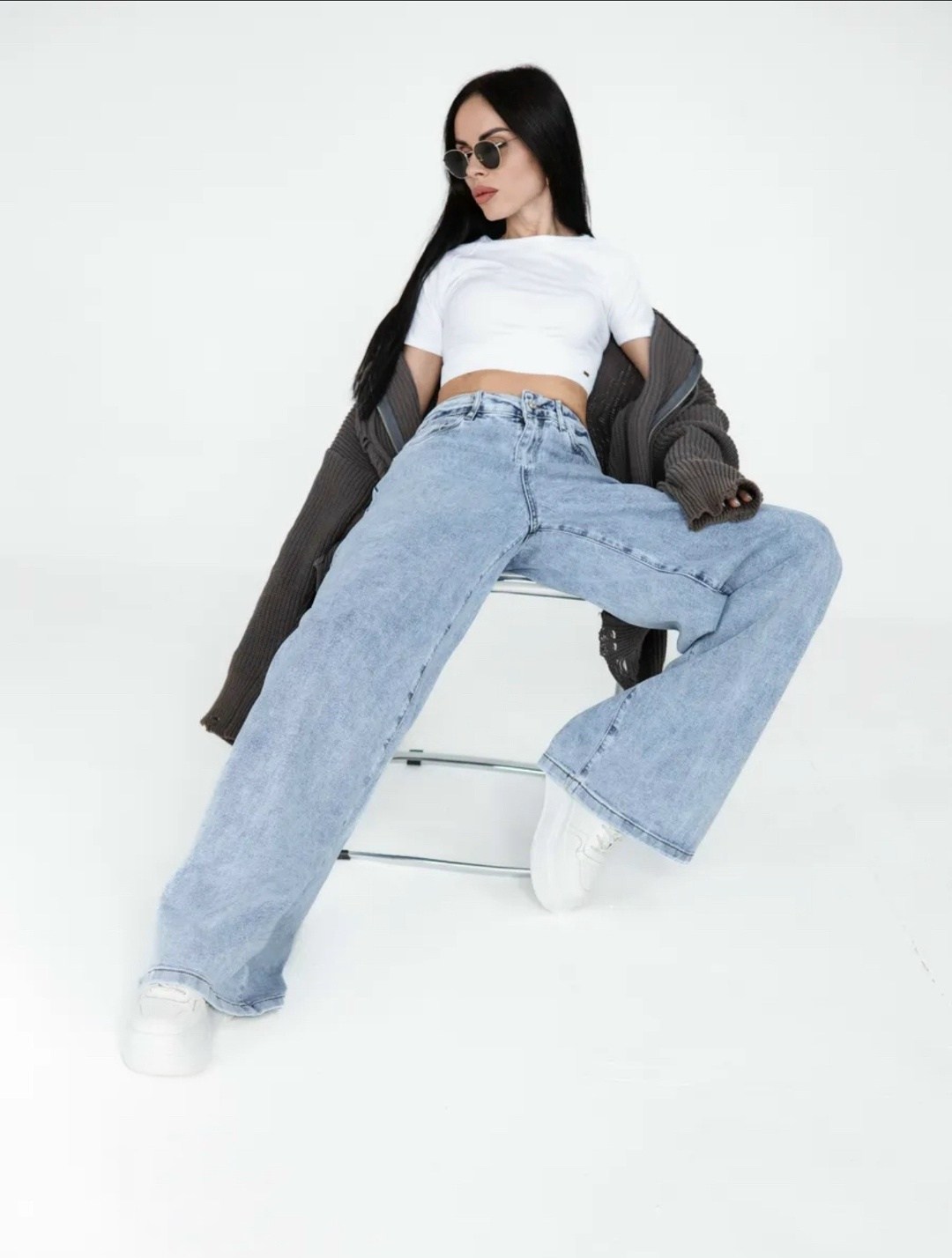 широкие джинсы,джинсы широкие женские,джинсы женские,джинсы широкие трубы,джинсы