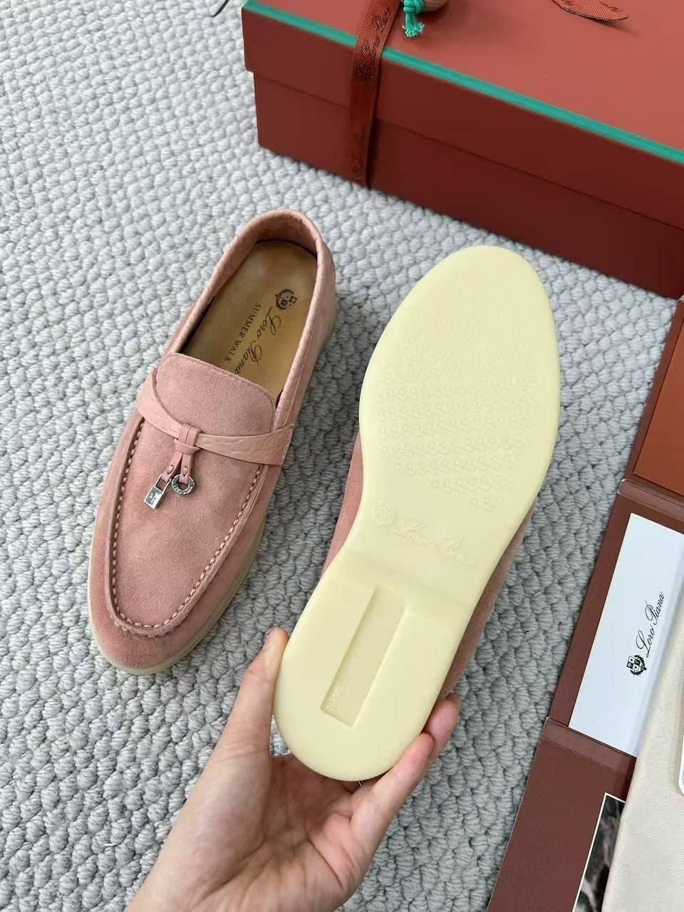 loro piana лоферы женские,лоферы loro piana,замшевые женские лоферы loro piana розовые,,лоферы loro piana summer walk