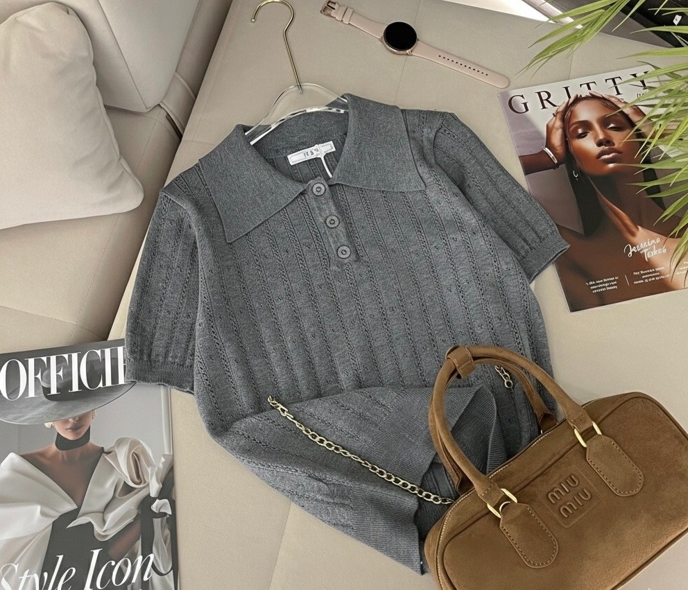 кофта,джемпер поло,поло вязаное,джемпер,поло miu miu