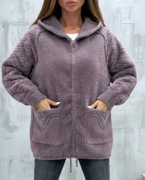 кардиган пушистый с альпакой кофта теплая на замке,кардиган альпака,кардиган женский из альпаки с капюшоном,кардиган,кардиган женский с капюшоном