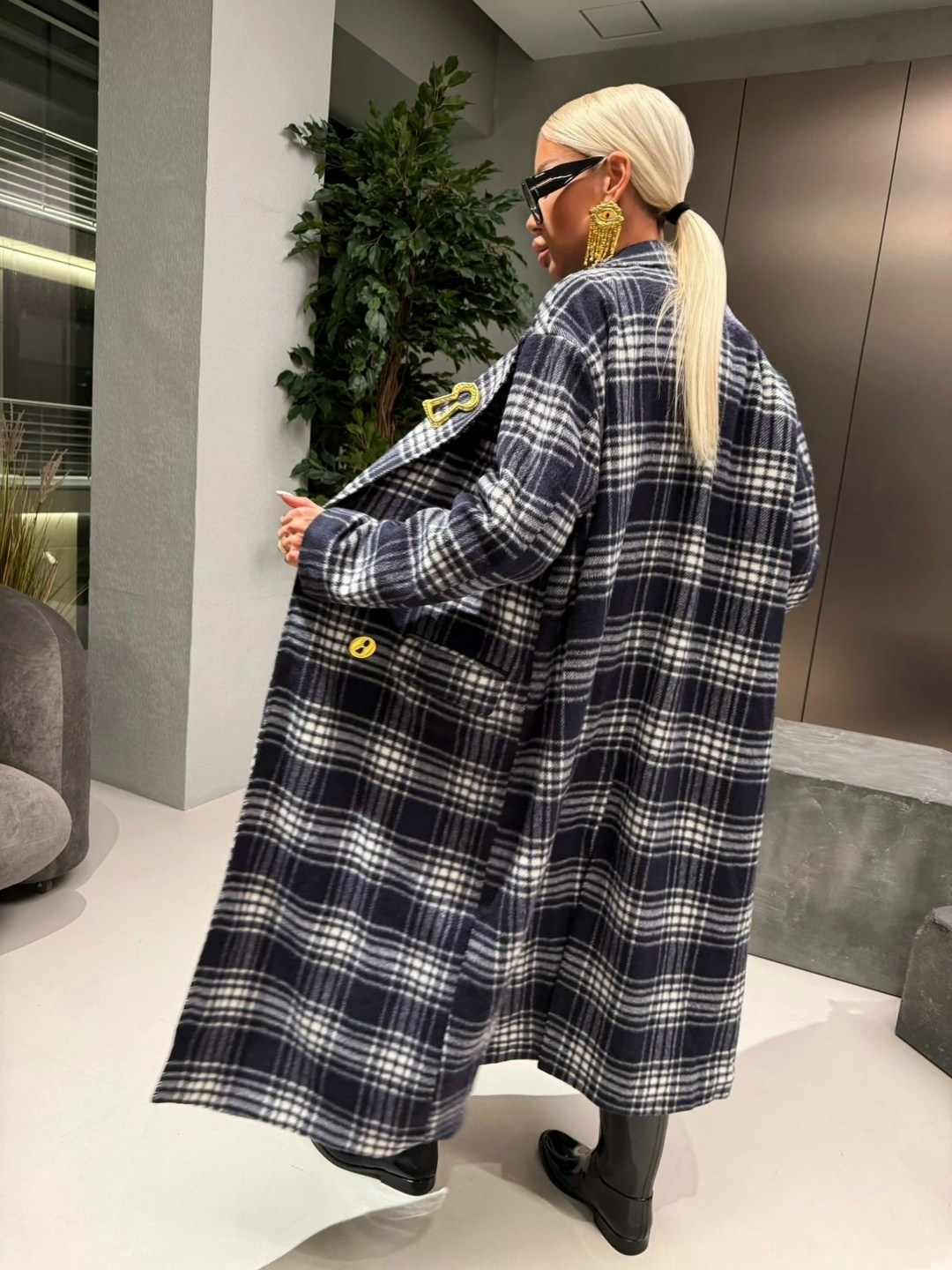 пальто клетка,пальто-рубашка длинное в клетку,пальто клетка длинное,пальто женские,пальто кашемир