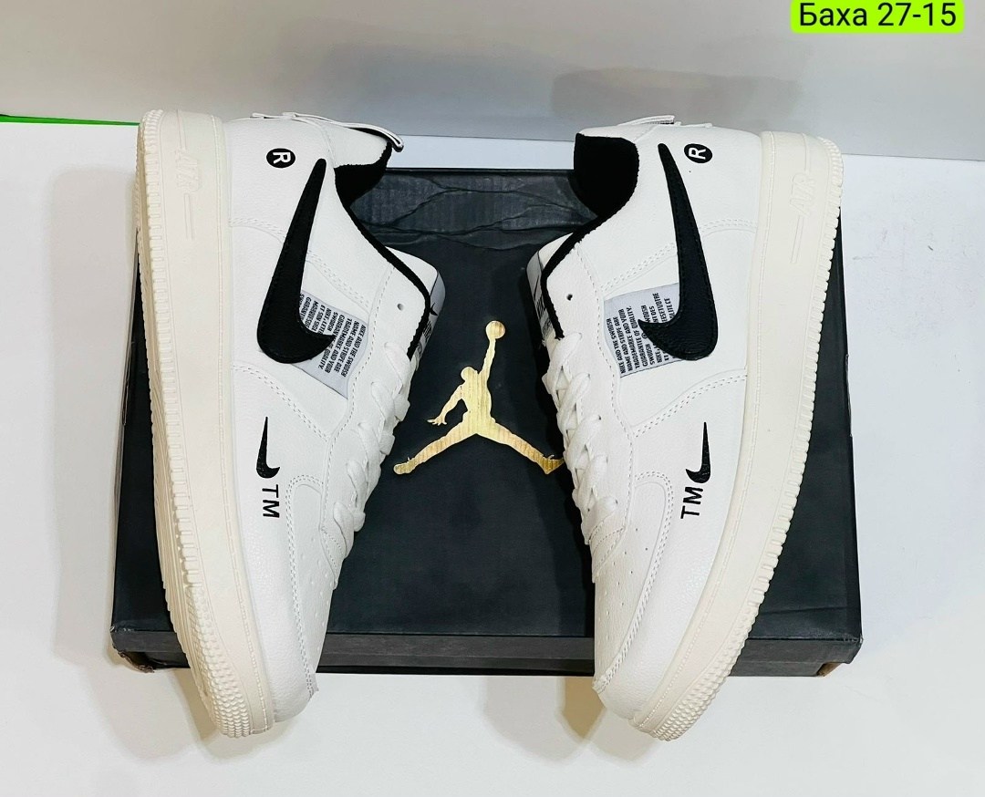 кроссовки,nike air force 1 low utility white black,nike air force 1 07 lv 8,,кросcовки nike air force 1