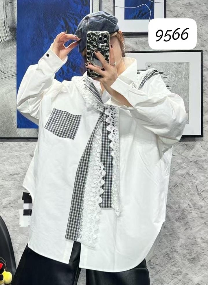 рубашка с кружевами,женская рубашка,рубашка пэчворк,рубашка с рюшами,рубашка модная