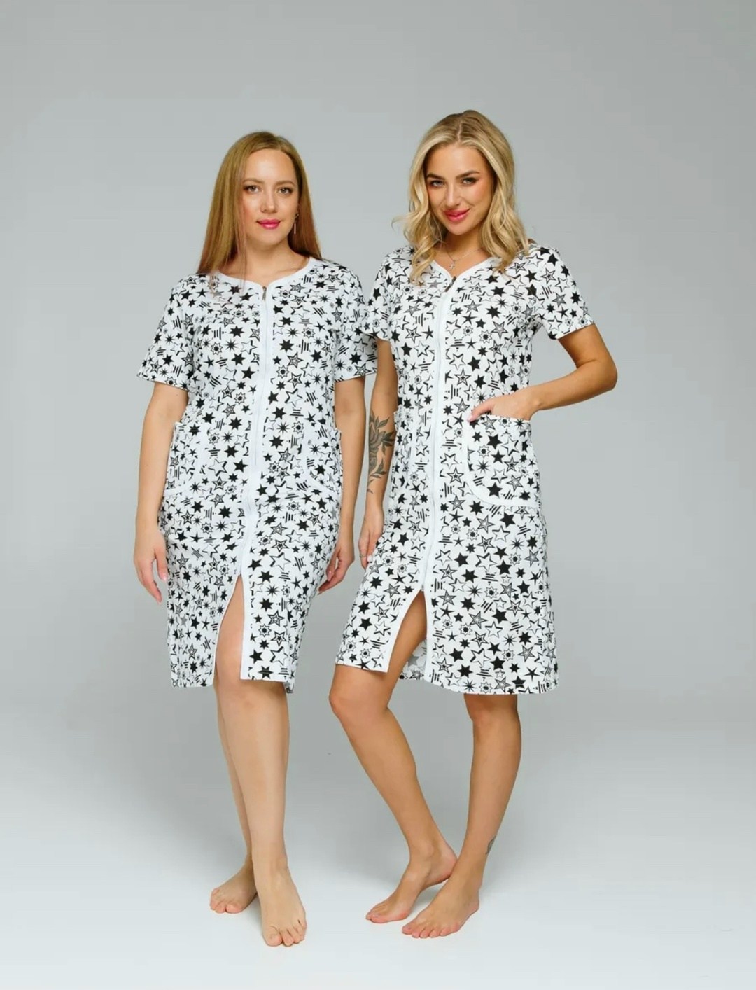 халат домашний женские,халат женский для дома,халат домашний на молнии ohana market,халат женский,халат домашний на молнии