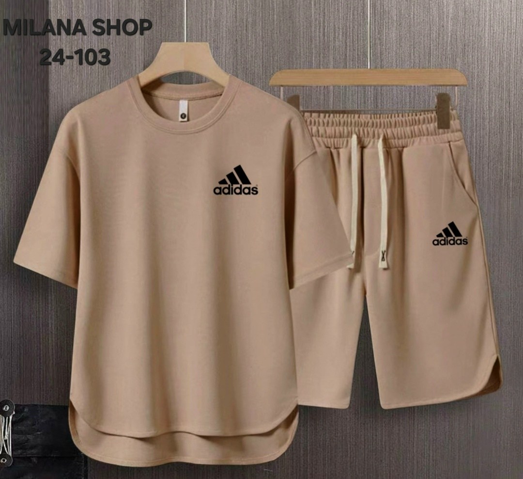 костюм спортивный летний мужской,костюм спортивный adidas,комплект спортивной одежды,комплект спортивного костюма,костюм шорты футболка мужской