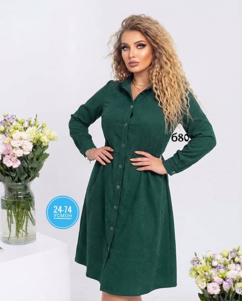 платье рубашка вельвет,платье вельвет,платье рубашка вельветовое felicia miccoli цвет изумрудный,платье женские,платье рубашка большие размеры