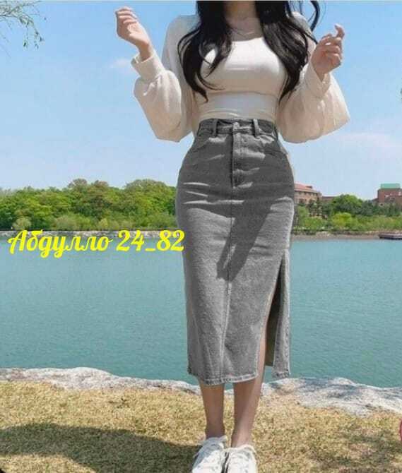 джинсовая длинная юбка,юбка джинсовая,женская юбка,джинсовая миди юбка,юбка джинс