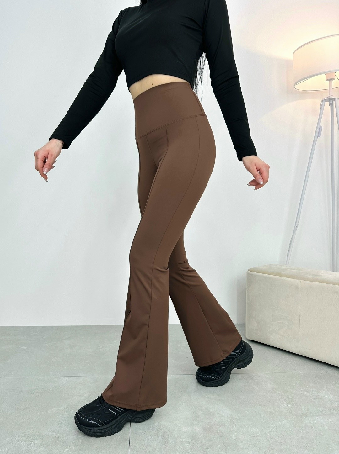 брюки клеш,лосины клеш,ispanyol paça tayt,брюки женские,брюки клеш коричневые