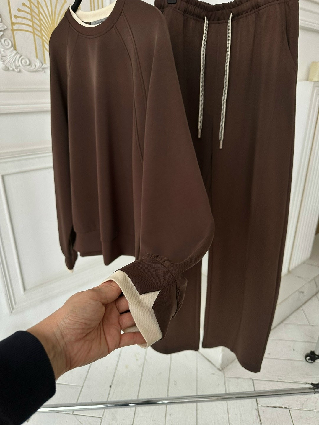 трикотажные костюмы,повседневный костюм,костюм для женщин,свитшот женская,свитшот свободного кроя