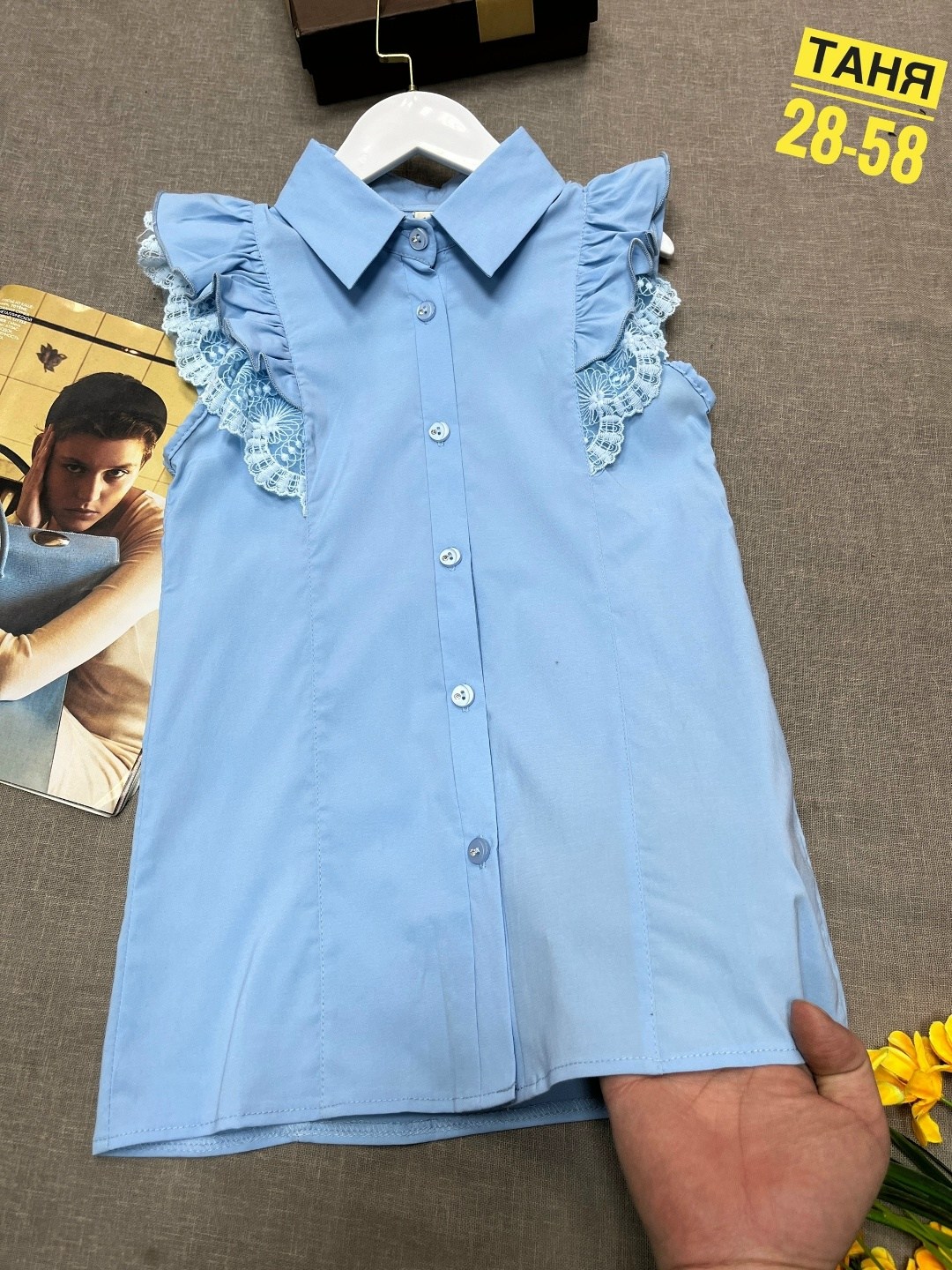блузка для девочек,школьная блузка,блузка голубая,блузка школьная для девочек,блузка детская