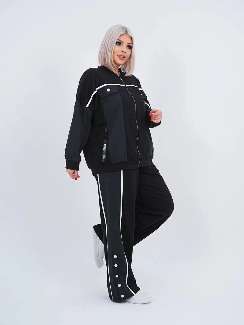 спортивный костюм больших размеров спорт шик lecalolady,спортивный костюм больших размеров спорт шик lecalolady 278180380,спортивный костюм больших размеров спорт шик lecalolady 217096987,спортивный к