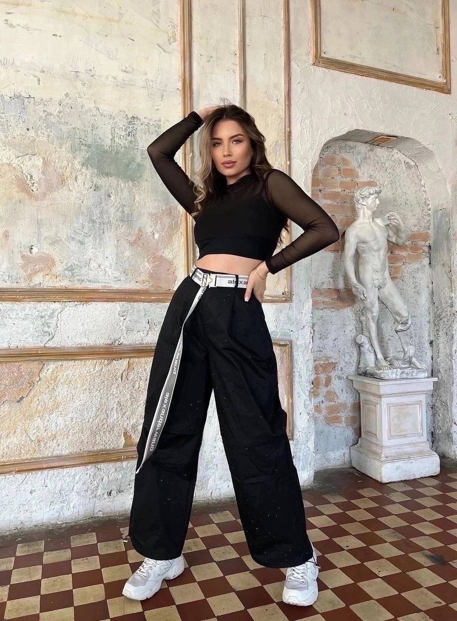 брюки карго женские широкие,мешковатые штаны карго женские,брюки свободного кроя,брюки карго женские,модные штаны